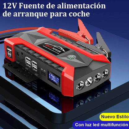 12V Auto Batterie Jump Starter Power Bank Tragbare Auto Batterie Booster Ladestartgerät Notlicht Diesel Doppelstart