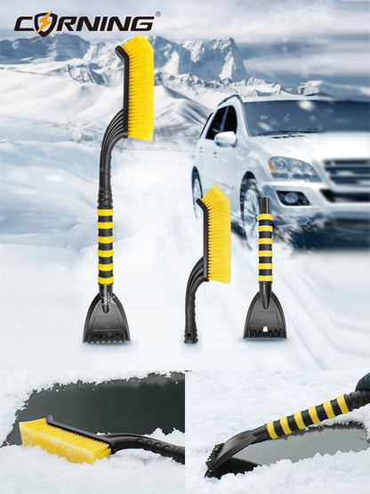 Auto Schnee Pinsel Erweiterbare Reinigung Entfernung Schaufel Schaber Winter Auto Bürsten Windschutzscheibe Deicer Remover Werkzeuge Waschen Defroster